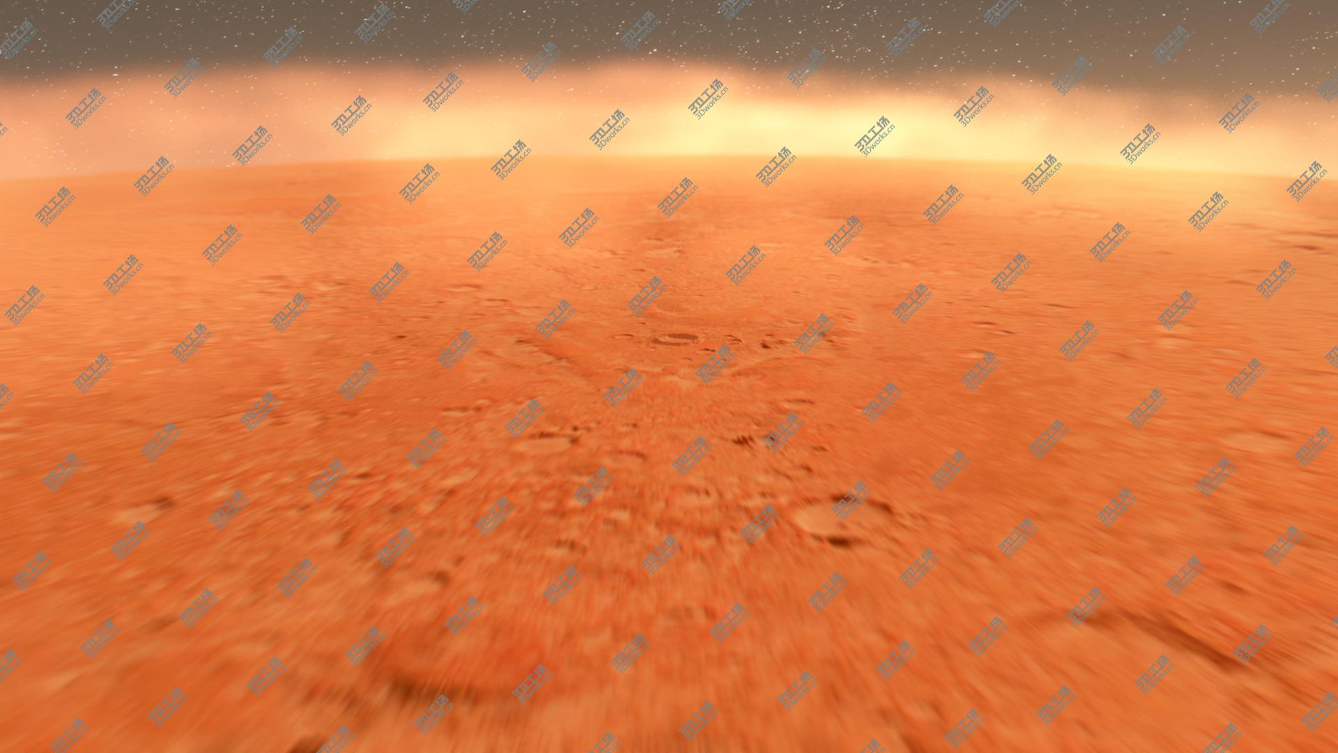 images/goods_img/2021040235/Martian base colony in the crater Planet Mars high detailed animated 3d scene. 3D/5.jpg